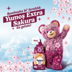 En ny er lagt til Yumoş Extras høyt elskede dufter: Yumoş Extra Sakura!  Med den fantastiske duften av kirsebærblomst vil klærne dine føles friske og friske som om de var nyvasket. 