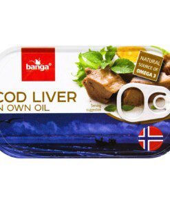 Den aller beste kvaliteten og svært rik på Omega 3. Førsteklasses torskelever i torskens egen helt naturlige olje, med et snev at salt. En sann delikatesse og en tradisjonell favoritt.