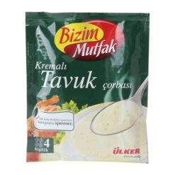 En av våre klassiske suppevarianter, Bizim Mutfak kremaktig kyllingsuppe, vil være en uunnværlig del av bordene dine med sin hjemmelagde smak og ideelle konsistens. Vi tilbyr deg Cream of Chicken Suppe, en ekte klassiker når det gjelder smak, i 3-lags pakker som er luft- og lysbestandige.