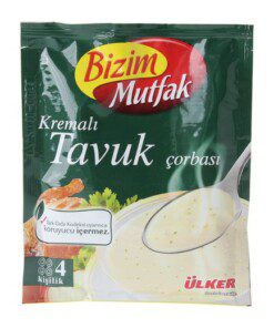 En av våre klassiske suppevarianter, Bizim Mutfak kremaktig kyllingsuppe, vil være en uunnværlig del av bordene dine med sin hjemmelagde smak og ideelle konsistens. Vi tilbyr deg Cream of Chicken Suppe, en ekte klassiker når det gjelder smak, i 3-lags pakker som er luft- og lysbestandige.