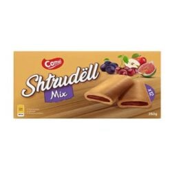 Fig Strudel tilbyr en unik og søt smak som harmonerer perfekt med ethvert måltid på dagen. Fig, med sin unike smak, gir en spesiell sensasjon til hver bit, noe som gjør dette produktet ideelt å nyte med en kopp kaffe eller te, for en uforglemmelig og hyggelig opplevelse.