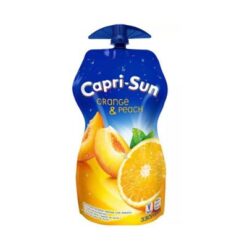 Capri-Sun Orange & Peach gir deg den perfekte balansen mellom solmodne appelsiner og søte ferskener. Denne forfriskende drikken er en velsmakende og naturlig kilde til fruktjuice uten tilsatt sukker, kunstige farger eller konserveringsmidler.