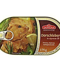 Den aller beste kvaliteten og svært rik på Omega 3. Førsteklasses torskelever i torskens egen helt naturlige olje, med et snev at salt. En sann delikatesse og en tradisjonell favoritt. 