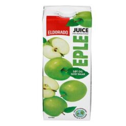 ELDORADO Eple Juice 1,5 L En frisk eplejuice som nytes best avkjølt.