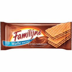 Nyt smaken av delikate vaffelvafler lagvis med sjokolademousse. Den deilige, søte smaken og forsiktige formuleringen vil definitivt få deg til å strekke deg etter en annen.