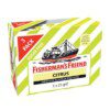 Blandingen av ulike sitrussmaker gjør denne varianten til en av Fishermans Friends mest populære smaker. Sitrus er noe som den hemmelige tvillingen til sitron: lignende, men ikke fullt så syrlig og kanskje litt mer fruktig.
