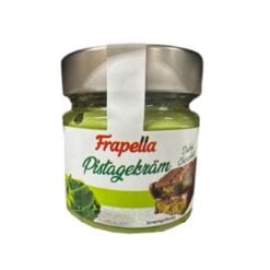 pistasjkrem er en godbit for alle pistasjfans. Med sin intense, nøtteaktige smak og kremete tekstur bringer den den rene smaken av pistasjnøtter av høy kvalitet direkte til frokostbordet. Enten du bruker den som pålegg, dessertingrediens eller kakefyll, er denne kremen allsidig og setter et luksuriøst preg på kreasjonene dine. Hint: pistasjkrem er den perfekte ingrediensen til Dubai-sjokolade! Kombiner dem med kaketråder, kadayif, sjokolade av høy kvalitet og andre pistasjprodukter for å fremtrylle en dessert som gleder både med utseende og smak.
