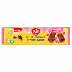 Melkesjokolade av beste kvalitet fra Freia Melkejsokolade - Norges mest solgte sjokolade. Laget med melk fra norske kuer og produsert i Freia Fabrikken på Rodeløkka i hjerte av Oslo siden 1906. Et lite stykke Norge. Du kan kose deg med en rute Freia Melkesjokolade alene eller sammen med venner og familie. Passer til de fleste anledninger.