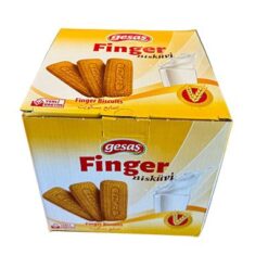 GESAS Finger Kjeks er uunnværlige for din tetid! Den har søtet tetidene våre i årevis med sin unike form og klassiske smak. 