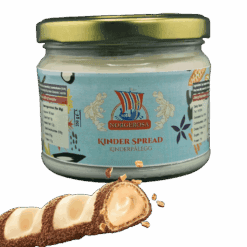 Den tilbyr den unike smaken av kinder i en kremaktig og glatt form. Dette produktet er en allsidig smak som enkelt kan brukes i alt fra frokost til dessertoppskrifter.  Kinder gir skoladekremen en intens smak og en fyldig aroma. Du kan oppleve den fascinerende smaken av lakris i hver skje.