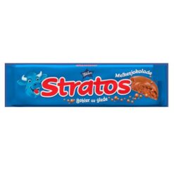 Luftig melkesjokolade som smelter lett på tungen. Den eneste sjokoladen som får deg til å boble over av glede! 150g.