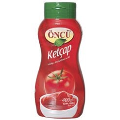 Öncü Ketchup er et perfekt alternativ for de som ønsker den klassiske ketchupsmaken uten krydret. Tilberedt med den naturlige smaken av friske tomater og beriket med tilsatte søtningsmidler og krydder. Ideell for daglig bruk med sin praktiske 400g emballasje, passer denne ketchupen perfekt til hurtigmat, hamburgere og stekte retter.