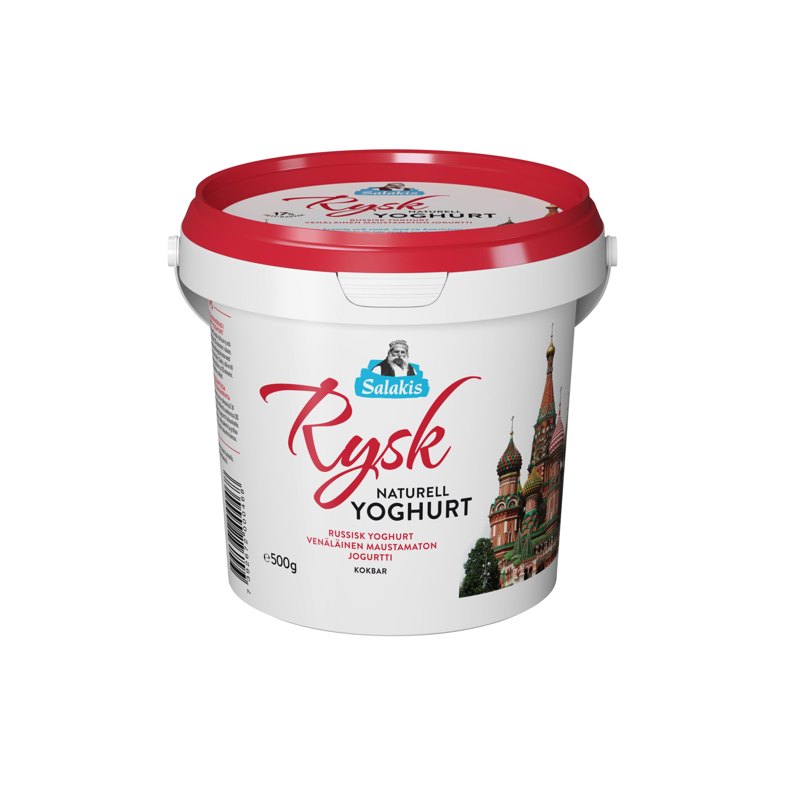 Russisk yoghurt inneholder 17 % fett. Det gjør den rundere i smaken men med yoghurtens milde, friske syre i behold. Den har en myk, kremet konsistens, slik som vispet fløte. Den er også et godt alternativ til crème fraiche, fløte og rømme som alle har høyere fettinnhold. Tips for bruk Russisk yoghurt har meget gode kokeegenskaper. Den er derfor særlig velegnet til varme retter som sauser og paier, hvor den tåler den høye temperaturer uten å skille seg eller bli kornet. Den går også godt sammen med retter som selv inneholder syre og hvor andre meieriprodukter da har lett for å skille seg. Den er naturligvis også god i kalde retter, den holder på væsken godt og er velegnet til salater som brukes i f.eks. wraps og pitabrød. Men den er også perfekt til flotte desserter. I kakefyll, kremer, pannacotta, is og fromasjer gir yoghurten en fast konsistens som gjør gelatin eller andre fortykningsmidler unødvendig. Den milde syren balanserer bær, frukt og annet søtt perfekt.