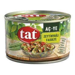 Du kan nyte Tat Olive Oil Beans så snart du åpner den. Tat ferdigretter sparer deg for både tid og bryet med å tilberede måltider. Når du har kort tid, er måltidet klart takket være Tat Olive Oil Beans. Bare varm den opp, server og nyt. Tat Olive Oil Beans er produsert av nøye utvalgte ingredienser. Det smaker hjemmelaget. Ingen konserveringsmidler ble brukt i produksjonen. Du kan spise det trygt og med glede. Tat Olive Oil Beans tilbys for salg i en praktisk blikkpakke med lokk. Beskytt mot sollys, pass på å lagre i et tørt og fuktfritt miljø.