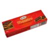 BERTHAS Maestro 150 g Sprø smørkjeks med en tallerken mild melkesjokolade på toppen. Serveres med kaffe eller som snacks for både store og små. En godbit som er helt tidløs.