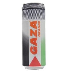 GAZA Orange Appelsin Brus 330 ml Inspirert av de pulserende frukthagene i Jaffa, fanger Palestine Orange den lyse, syrlige sødmen til solmodnet sitrus.