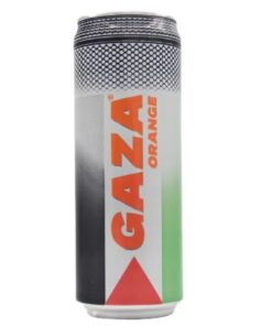 GAZA Orange Appelsin Brus 330 ml Inspirert av de pulserende frukthagene i Jaffa, fanger Palestine Orange den lyse, syrlige sødmen til solmodnet sitrus.