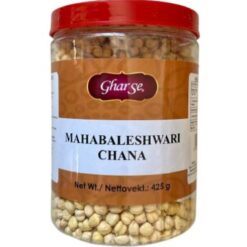 GHAR SE Stekt Chana Uten skall tørrstekte kikerter god smakende snack. Stekt kikertsnacks brukes som kraftsnacks i tusenvis av år. Brukes som en enkel matbit i te, kaffe, cocktail, nyter filmen, en naturlig matbit med en rik kilde til protein, kalsium, kostfiber og antioksidanter som er helt naturlige.