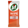 Jif Wipes Kjøkken er engangskluter som effektivt fjerner fett og flekker, og som gjør det enkelt å holde kjøkkenet rent. Klutene har en mild og frisk duft av natur.