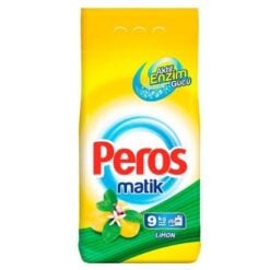 PEROS Matic Vaskepulver Hvit Tøy Lemon PEROS Matic Vaskepulver Farget nye kraftige formel, prøv den nå og se forskjellen på plettfri rengjøring!