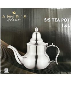 Marokkansk tekanne Berrad "Marrakech" 1,6 l messing Denne vakre, store tekannen imponerer med sin gode kvalitet, fine utførelse og romantiske design.