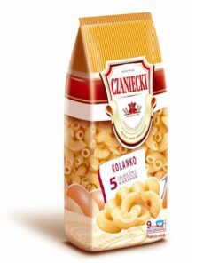 CZANIECKI Makaron Kolanko Pasta Vi tilbereder eggnudler basert på tradisjonelle oppskrifter – smaken deres er som en retur til barndommen.