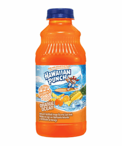 HAWAIIAN PUNCH Orange Ocean Når det gjelder fruktjuicedrikker, er Hawaiian Punch The Big Kahuna. Med den dristige smaken av naturlig fruktjuice og en stor bølge av søte appelsinsmaker, er Hawaiian Punch Orange Ocean en deilig og unik smak som barn og hele familien vil nyte.