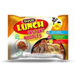 GUUD Instant Noodles – et deilig og tilfredsstillende måltid laget etter en klassisk oppskrift. GUUD – en rask og velsmakende måte å nyte varme nudler når som helst!