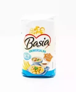 BASIA Maka Uniwersalna Mel Type 480 Den allsidige bruken og fordelene med spelt Mel laget av 100% spelt, en eldgammel kornblanding hvis korn er en kilde til fiber og har et høyt innhold av protein og vitamin B1. Et produkt fra økologisk landbruk, laget av polske frokostblandinger.