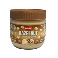 Meray Hasselnøtt Krem Pålegg Hasselnøtt krem, en uunnværlig del av frokoster og hyggelige bord, er verdsatt for sitt ferske hasselnøttinnhold. Produsert med hasselnøtter samlet lokalt, Hasselnøtt Krem Pålegg er en kandidat til å være din søteste snack når som helst på dagen med sin