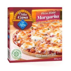 Tynnskorpe pizza, Produkt med HALAL-sertifisering.