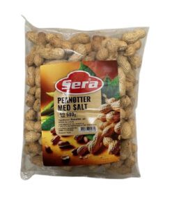 SERA Peanøtter Med Salt&Skall 500 g Fordelene med peanøtter avsløres takket være de fordelaktige oljene og vitaminene de inneholder. Det er ofte foretrukket av idrettsutøvere og diettere på grunn av den høye energien den gir i små mengder.