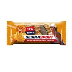 SESAMI SPORT Sesambar Med Honning Smak Naturlige råvarer, attraktiv emballasje, høy kvalitet, smak og næringsverdier samt en gunstig pris gjorde at dette produktet ble verdsatt av forbrukere av sunn mat og fikk mye anerkjennelse. Honningens energi- og næringsverdier verdsettes av fysisk aktive mennesker. Det styrker fysisk potensial og utholdenhet.