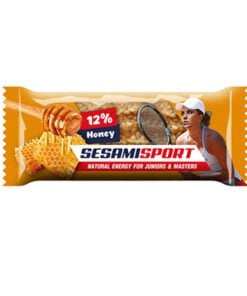 SESAMI SPORT Sesambar Med Honning Smak Naturlige råvarer, attraktiv emballasje, høy kvalitet, smak og næringsverdier samt en gunstig pris gjorde at dette produktet ble verdsatt av forbrukere av sunn mat og fikk mye anerkjennelse. Honningens energi- og næringsverdier verdsettes av fysisk aktive mennesker. Det styrker fysisk potensial og utholdenhet.