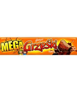 GOPLANA Mega Grzeski Toffee Vaffelbar Polsk Wafer lagdelt med sjokoladedekket fløtekrem er en fin måte å gi kroppen en porsjon energi og samtidig nyte den gode smaken. Søt, sprø og smelter i munnen. Betyr dette noe for deg?