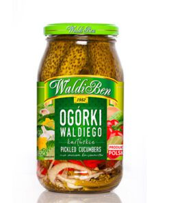 WALDI BEN Ogorki Kartuskie Syltede Agurker