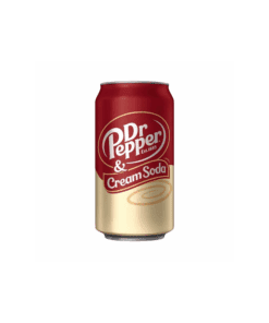 DR PEPPER Cream Soda 355 ml UNIK SMAK: De 23 signatursmakerna av Dr Pepper & Cream Soda blandes for å skape en tilfredsstillende unik drikke. Andre brus kan prøve, men bare Dr Pepper kan tilfredsstille ditt sug etter smak.
